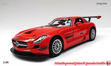 Mercedes - Benz SLS AMG GT3. 1/24. Motormax